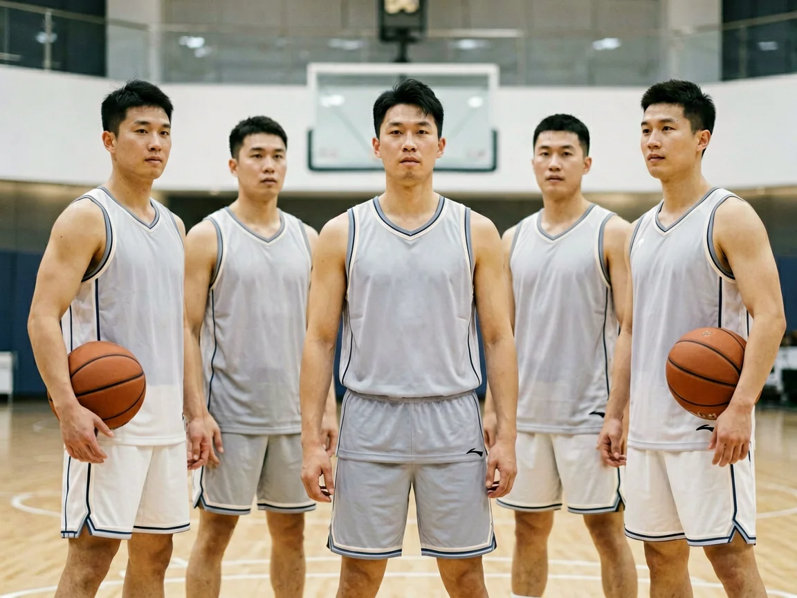 篮球赛前热身,广厦男篮